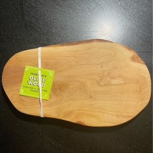 *Beautiful New Trader Joe’s Olive Wood Serving & Cutting Board